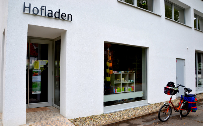 Klapprad & Yogamatte, Radtour, Bayern, Benediktushof